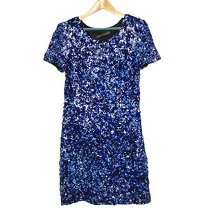 Animale Silk Sequin Dress
